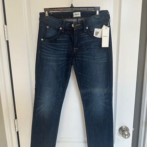 NWT Hudson Bacara crop straight cuffed - size 27